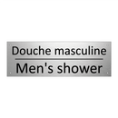 Douche masculine - Men's shower