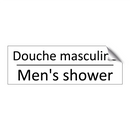 Douche masculine - Men's shower
