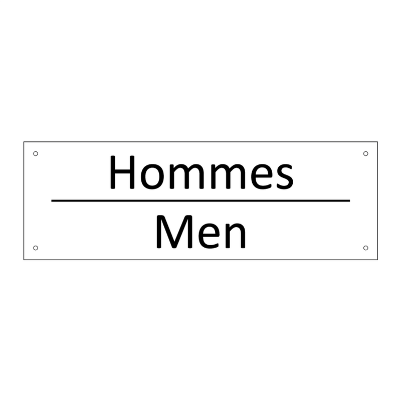 Hommes - Men