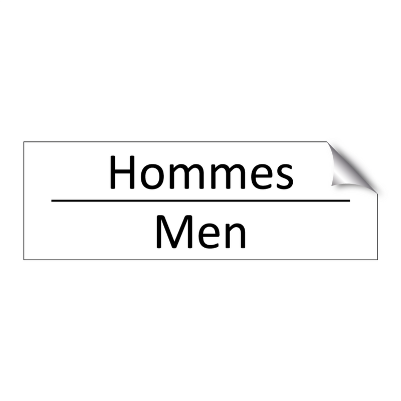 Hommes - Men