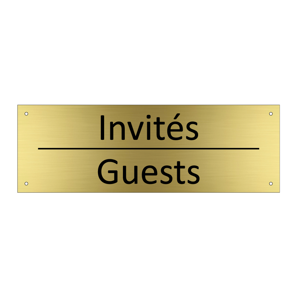 Invités - Guests
