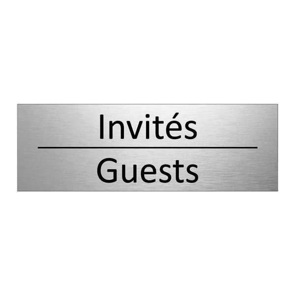 Invités - Guests