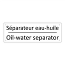 Séparateur eau-huile - Oil-water separator