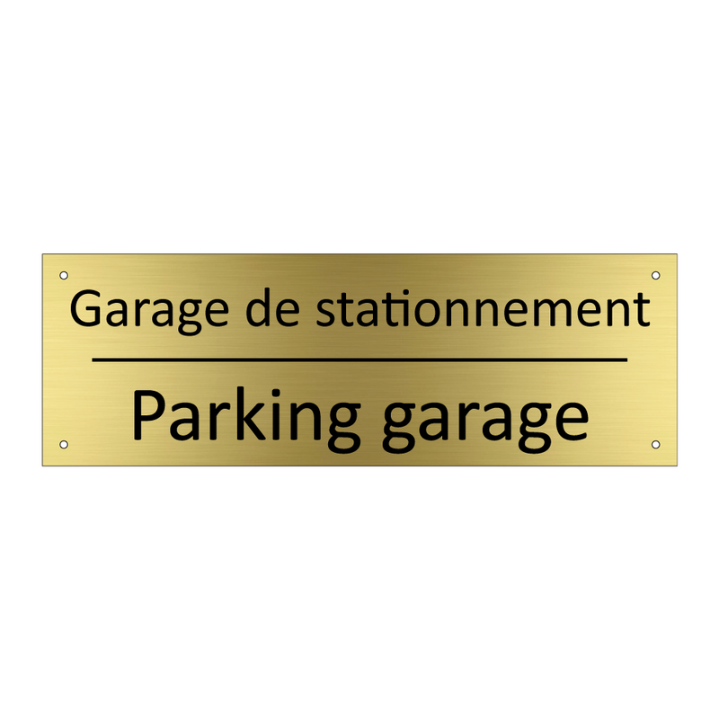 Garage de stationnement - Parking garage