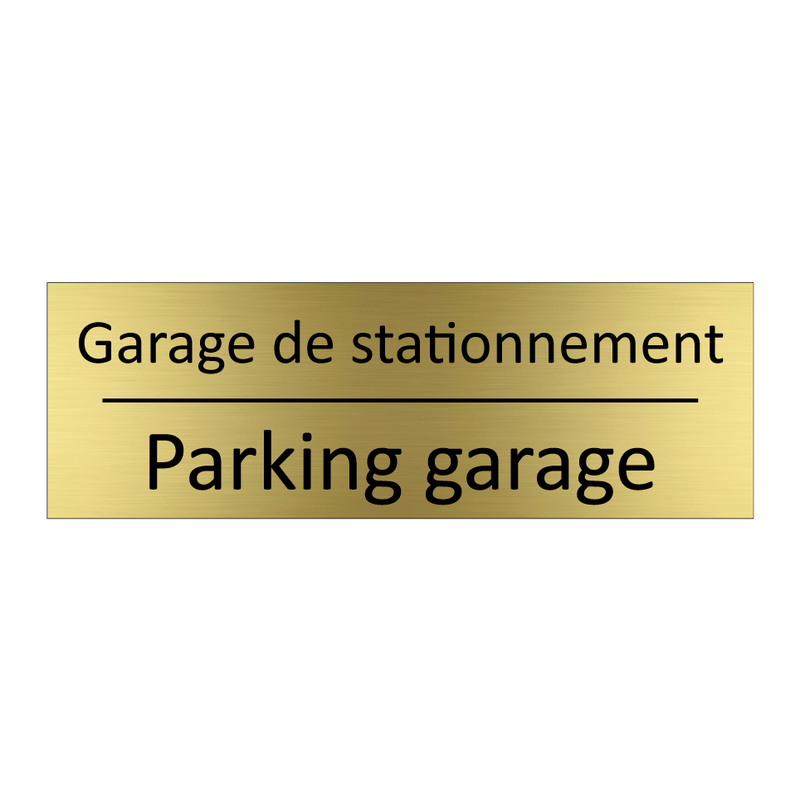 Garage de stationnement - Parking garage
