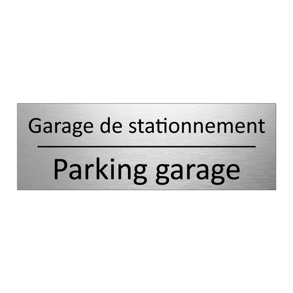 Garage de stationnement - Parking garage