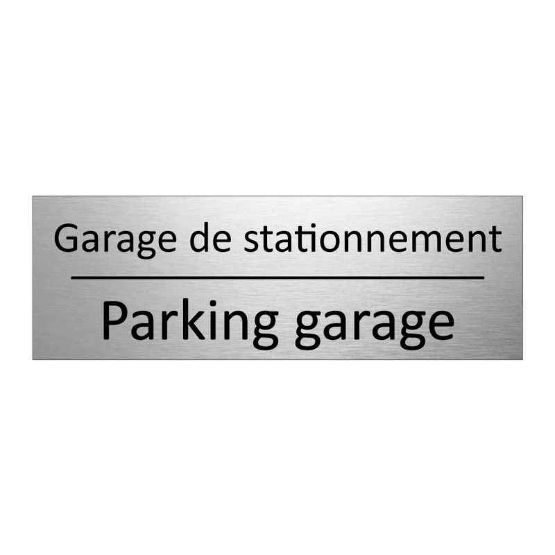 Garage de stationnement - Parking garage