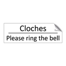 Cloches - Please ring the bell