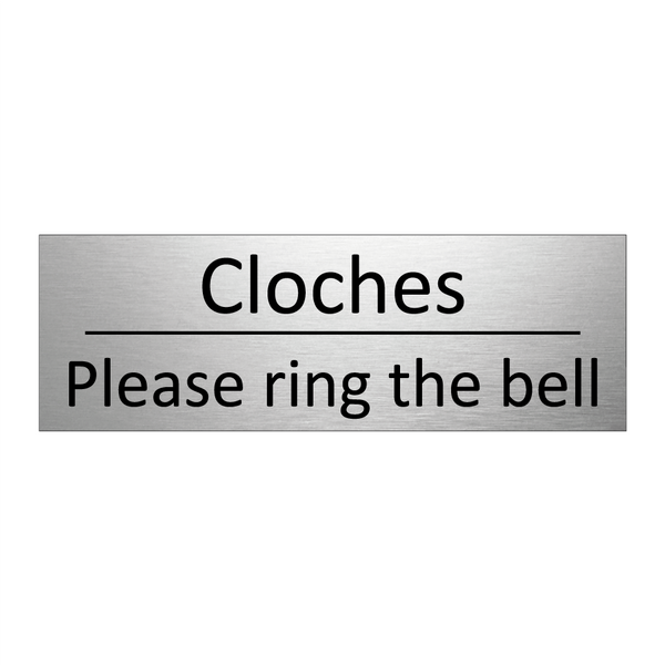 Cloches - Please ring the bell