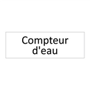 Compteur d'eau