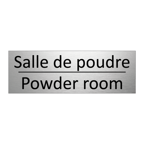 Salle de poudre - Powder room