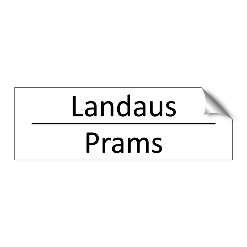 Landaus - Prams