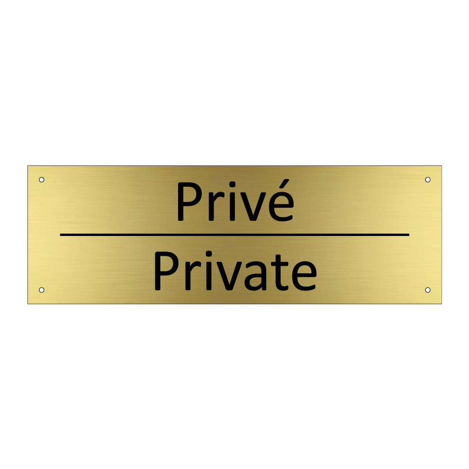 Privé - Private