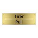 Tirer - Pull
