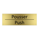 Pousser - Push