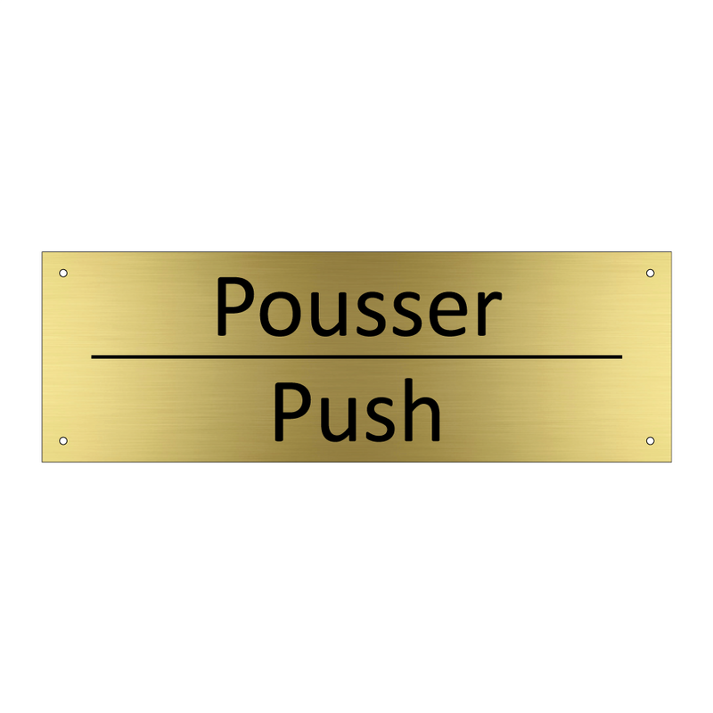 Pousser - Push