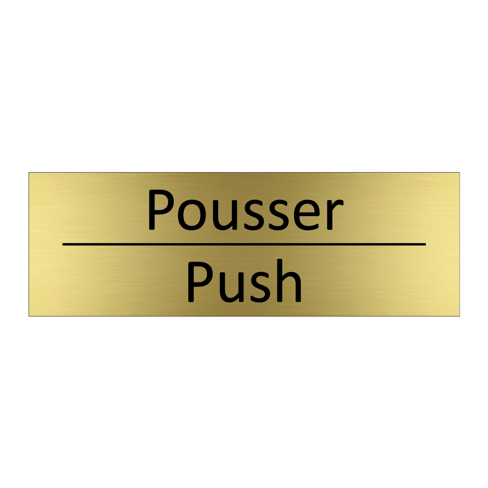 Pousser - Push