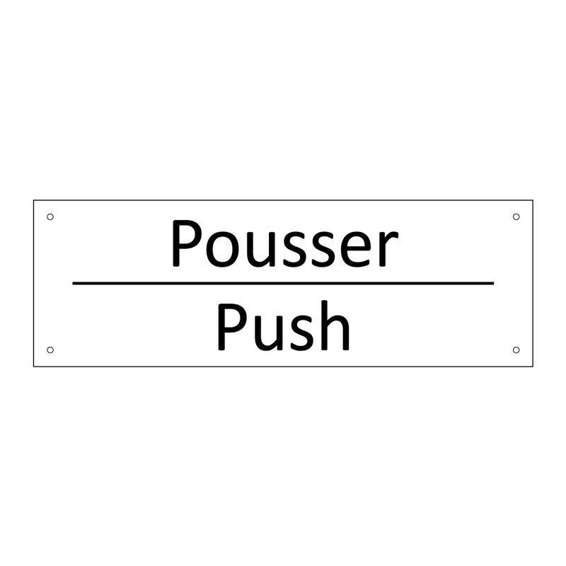 Pousser - Push
