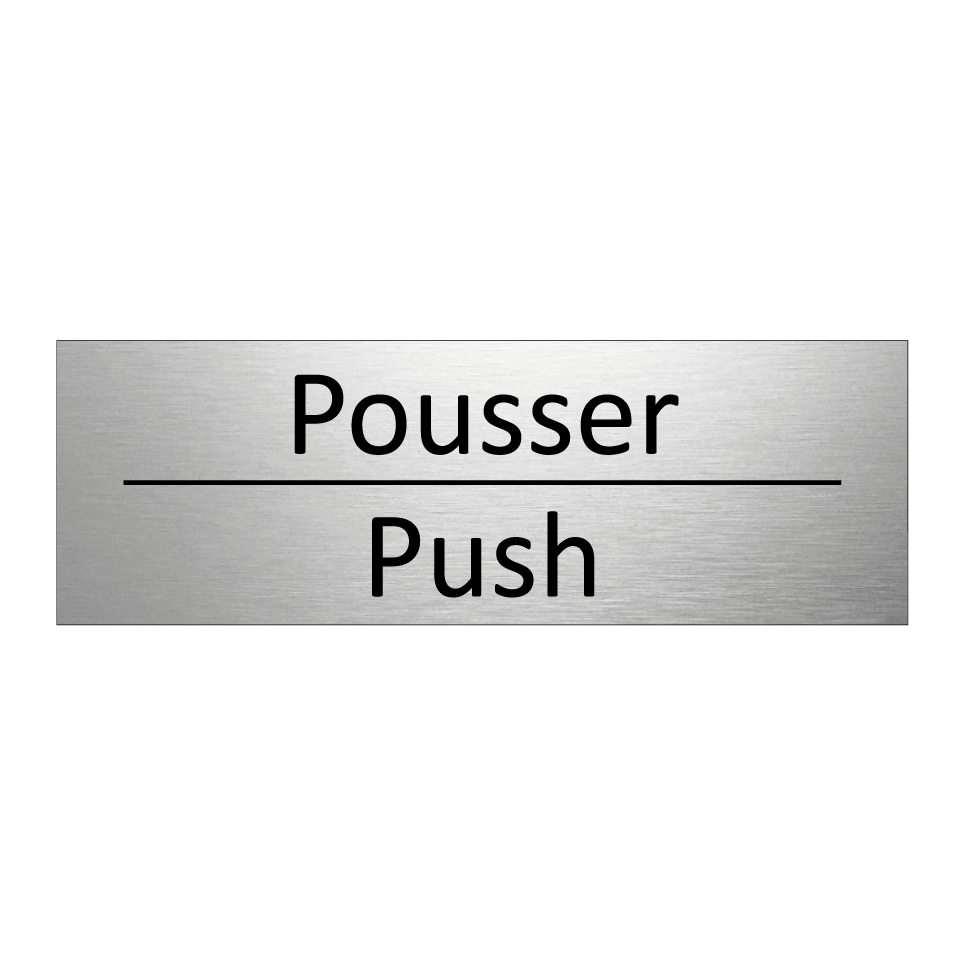 Pousser - Push Panneau | SignOnline | FR-I1878
