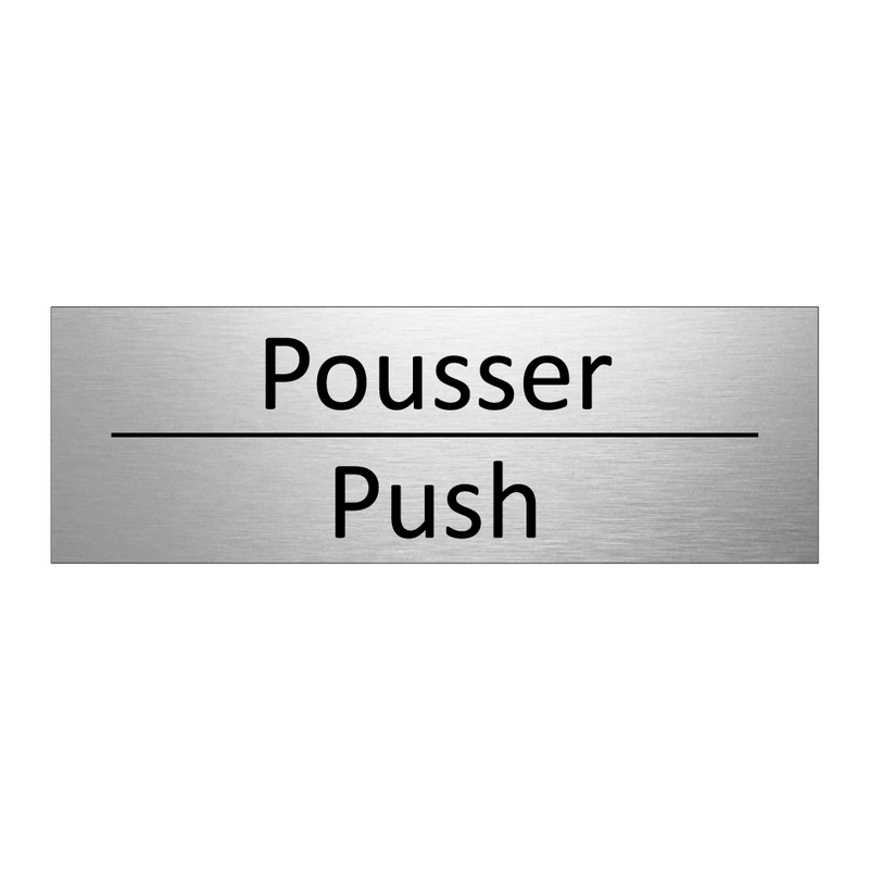 Pousser - Push