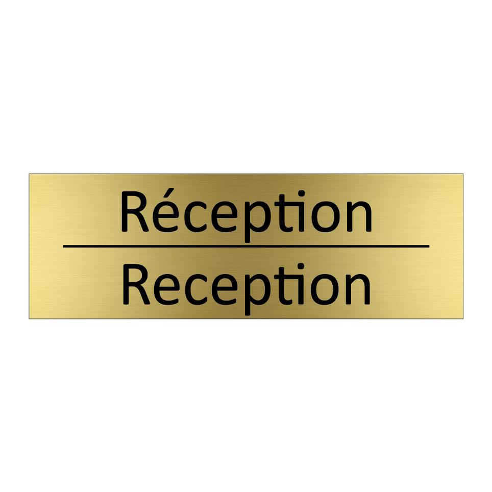 Réception - Reception