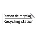 Station de recyclage - Recycling station