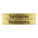 Sanitaires - Restrooms