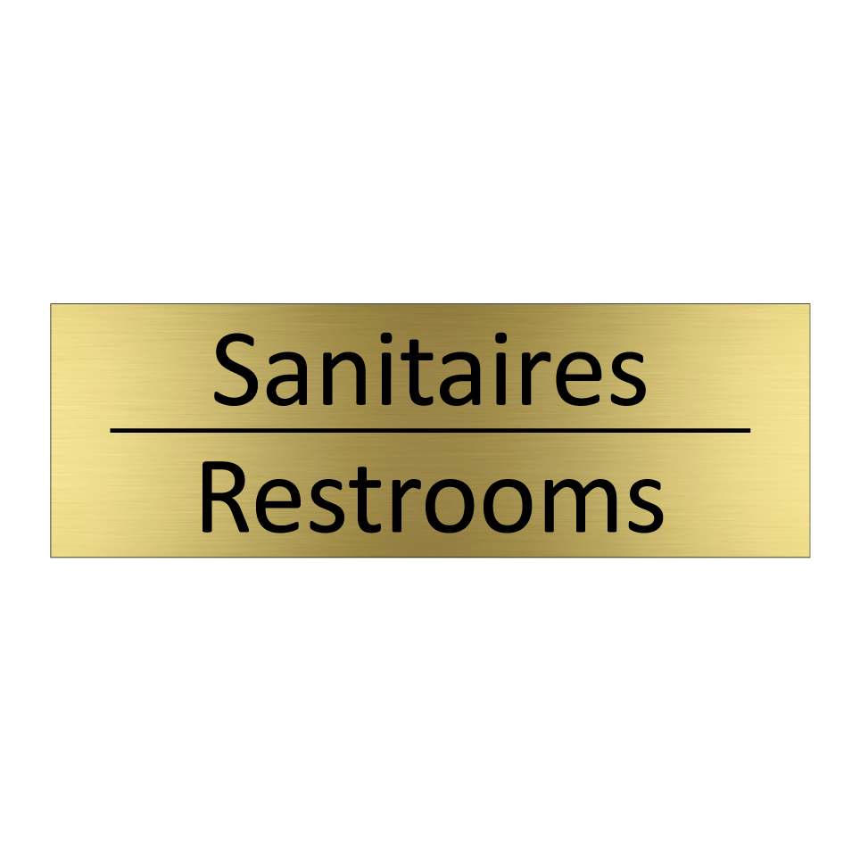 Sanitaires - Restrooms