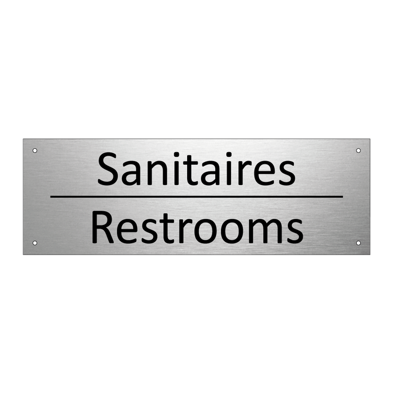 Sanitaires - Restrooms