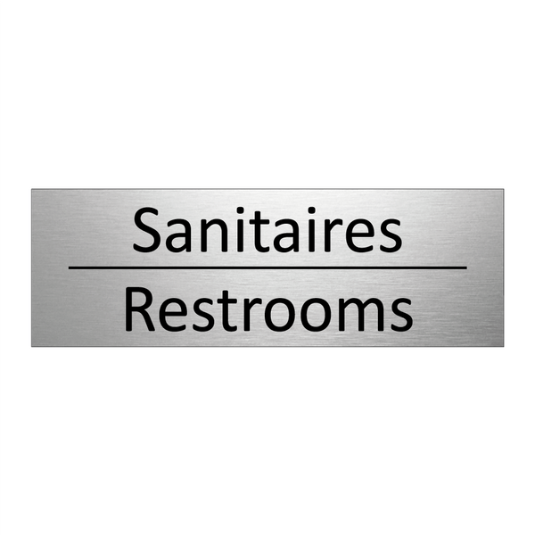 Sanitaires - Restrooms