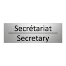 Secrétariat - Secretary