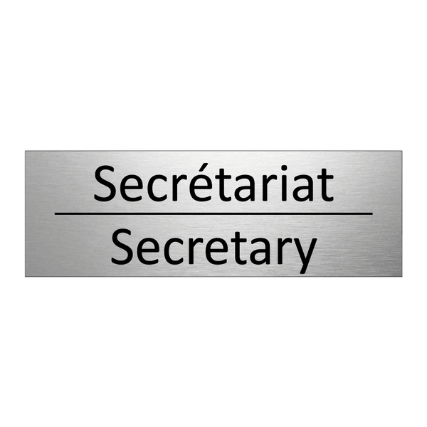 Secrétariat - Secretary
