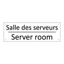 Salle des serveurs - Server room