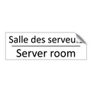 Salle des serveurs - Server room