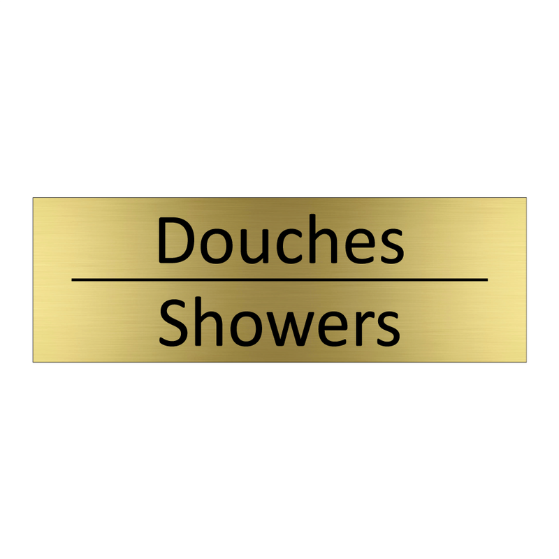 Douches - Showers