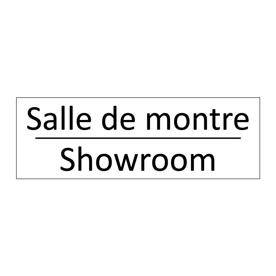 Salle de montre - Showroom