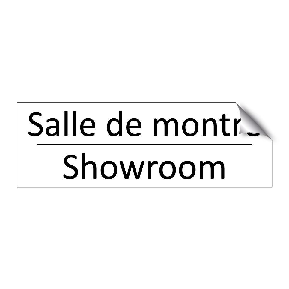 Salle de montre - Showroom
