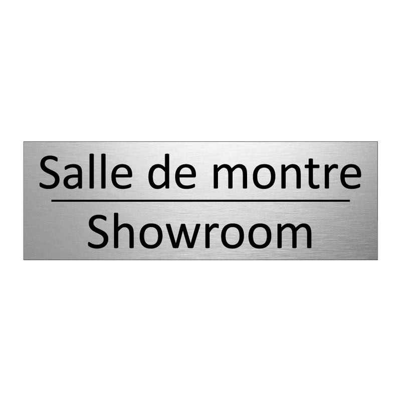Salle de montre - Showroom
