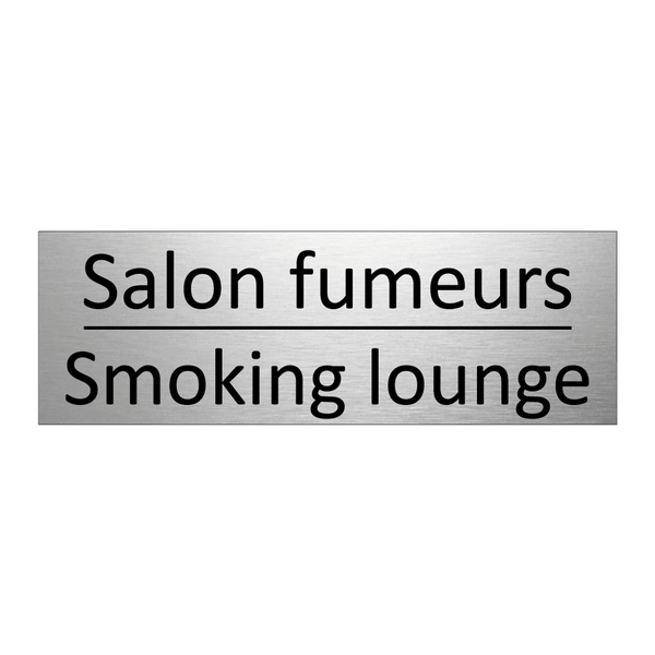Salon fumeurs - Smoking lounge