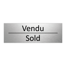Vendu - Sold