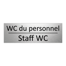 WC du personnel - Staff WC