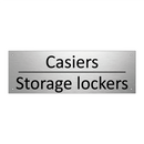 Casiers - Storage lockers