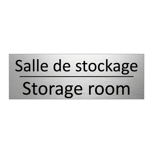 Salle de stockage - Storage room