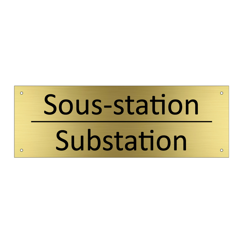 Sous-station - Substation