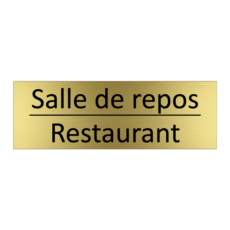 Salle de repos - Restaurant