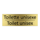 Toilette unisexe - Toilet unisex