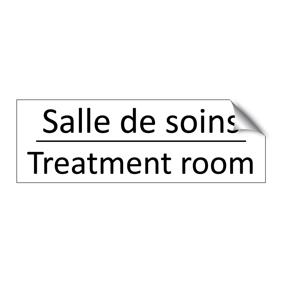 Salle de soins - Treatment room