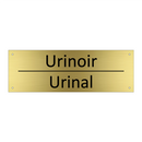Urinoir - Urinal
