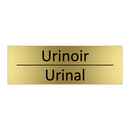 Urinoir - Urinal