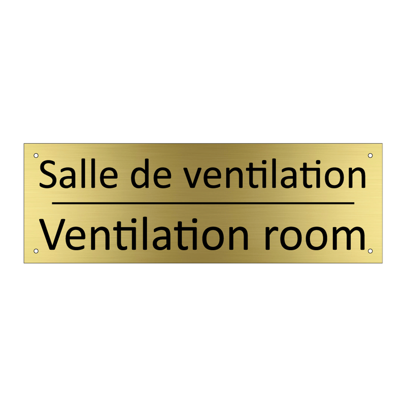 Salle de ventilation - Ventilation room